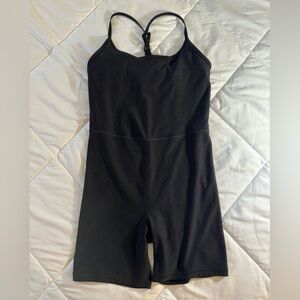 Old Navy Black Athletic Romper